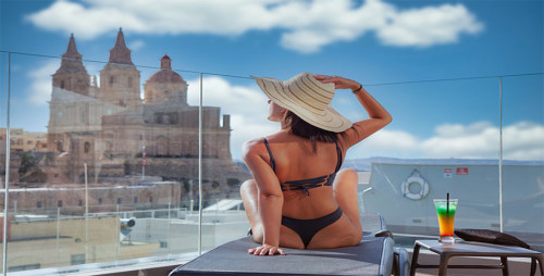 Full Day Wellness Package Including Food Credit at Pergola Hotel & Spa + Use of all pools