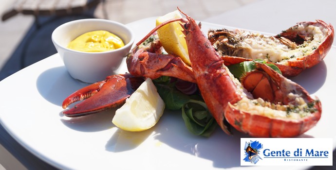 Beautiful 4 course lunch or dinner at the Amazing Fish restaurant, Gente Di Mare in Marsaxlokk