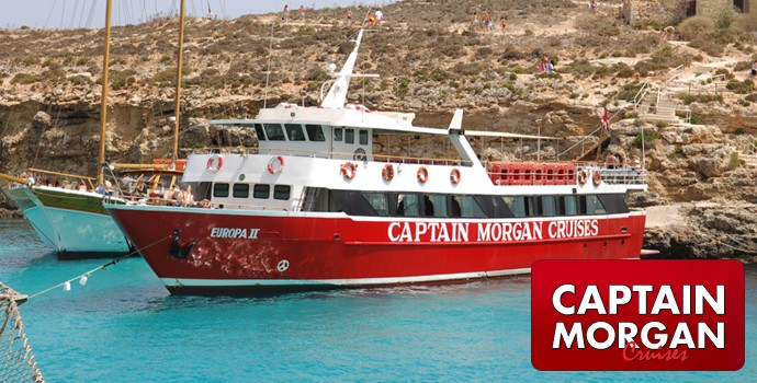 All Inclusive Round Malta Day Cruise by Captain Morgan - Food & Drinks included!