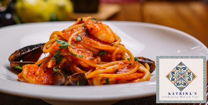 Dine at Katrina's Restaurant, Mellieha - Choose 3 courses from our A la Carte menu