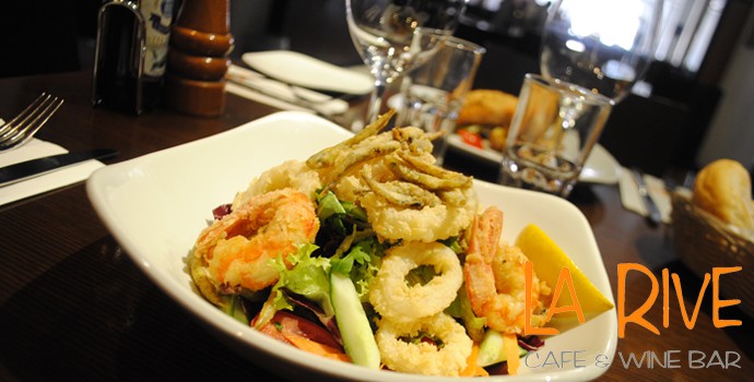 4 Course amazing menu at La Rive Restaurant on the Sliema Seafront