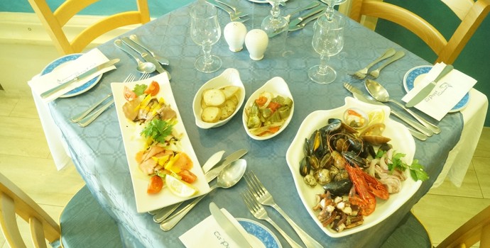 Enjoy a 3 course lunch or dinner  at Ta Peppi Restaurant in Marsaxlokk
