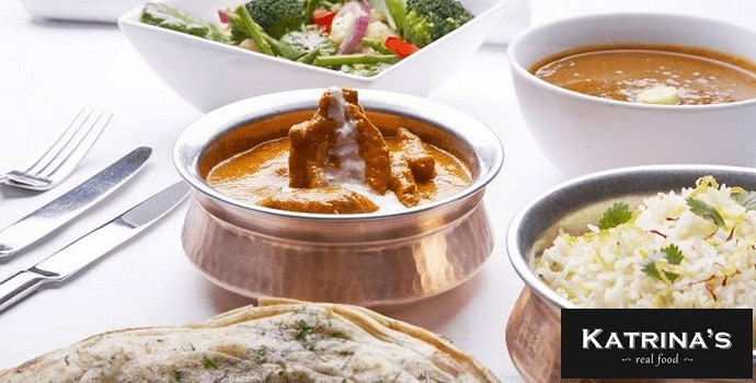Indulge in this delicious curry set menu at Katrina's Diner & Curry House, not to be missed!