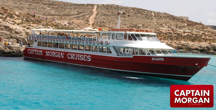 ALL INCLUSIVE - Full day cruise to Comino & The blue Lagoon  with Captain Morgan
