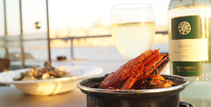 Enjoy an amazing meal at The Terrace Restaurant, Tigne Seafront, Sliema - Unbeatable views of Valletta across Marsamxett Harbour - Incl. 2 hours parking